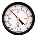 Durachoice 2" Dial Utility Vacuum Pressure Gauge For Air '-30HG/30PSI'. Fixed Price $23.99.