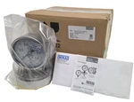 Wika 432.50 Diaphragm Pressure Gauge, 1" Cnx, 4" Dial, Bar, CL150 Rf, Inconel. Fixed Price $379.99.