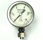 Moeller MIL-G-18997 Bourdon Type Pressure Gage 0-1500 Psi P/n SG2ND15HPWRONAG. Fixed Price $69.00.