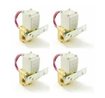 4 Smc 3/8" Npt 12V Electric Solenoid Air Valves 200 Psi W/ Mounting Brackets. Fixed Price $178.00.