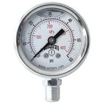 Winters Industrial Pressure Gauge, 60 Psi, 1/2 1/8 Npt, Bottom. Fixed Price $39.82.