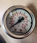 Norgren 111.12.040 Pressure Gauge 0-150 Psi Air Pneumatic. Fixed Price $18.99.
