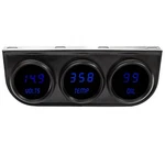 Digital Gauges 2-1/16" 3-GAUGE Panel With Voltmeter Water Temp Oil Pressure. Fixed Price $142.48.