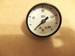 Gauge Pressure 0-160 Psi Back Mount 1.5-INCH Used Made U.s.a.. Fixed Price $15.50.