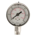 Commercial Pressure Gauge, 3, 000 Psi, 2 In Dial, 1/4 Npt, Bottom. Fixed Price $22.69.