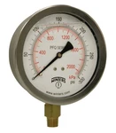 Winters 4 Dial Size, Liquid Filled Industrial Pressure Gauge, Brass Internals.... Fixed Price $100.53.