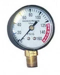 Bottom Mount Air Pressure Gauge 1/4" Npt For Compressors. Fixed Price $18.39.