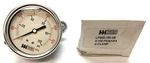 Weiss Instruments 0-100 Psi And Kpa Liquid Filled Gauge W/mount LF252-100-4B Nos. Fixed Price $25.70.