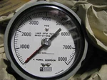Weksler Pressure Gauge 8000 Psi Part # SA23-3PXF-RWB0 Nsn: 6685-01-046-2526. Fixed Price $800.00.