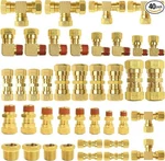 40 Pcs Brass Dot Air Brake Line Fitting Assortment Kits With 1/4" 1/8" 3/8" 1.... Fixed Price $85.99.