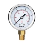 0-15 Psi Pressure Gauge, 2" Dial Size, 1/4 Npt Lower Mount, Waterproof, Stai. Fixed Price $15.57.