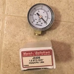 New Free Shipping Marsh Bellofram J0405 1.5 Std 30-0 Hg & Kpa 1/8N Gauge Gage. Fixed Price $25.69.