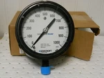 Ashcroft Pressure Gauge 4-1/2" Dial Thread 0-1,000 Scale Range 96263. Fixed Price $159.00.