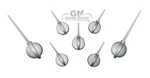 Speedometer Gauge Cluster Needle Set Gm 2003-2013 Satin And White Pointer Custom. Fixed Price $25.95.