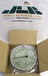 Ashcroft, 160-T6500SL04L600#, 6" Face Pressure Gauge, Glycerin Fill, 1/2", Nos. Fixed Price $215.00.