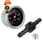 Cnraqr Universal 0-100PSI Fuel Pressure Gauge 1/8" Npt 5/16" Barb,. Fixed Price $22.78.