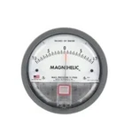 Dwyer Differential Pressure Gauge, INCH-H2O, -6.67 To 60 C, 1/8" Fnpt. Fixed Price $100.00.