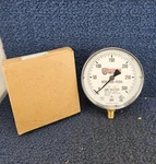 Wika 111.10SP: Water Pressure Gauge, 0-300 Psi, 1/4" Npt Lower Mount. Fixed Price $25.49.