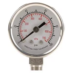 Commercial Pressure Gauge, 100 Psi, 1/2 In Dial, 1/8 Npt, Bottom. Fixed Price $15.79.