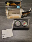 Nos Auto King Ammeter & Oil Pressure Mini Gauges. Fixed Price $24.00.