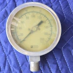 Weksler Instruments 200 Psig Air Pressure Gauge Bottom Mount. Fixed Price $17.49.