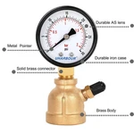 Gas Line Pressure Tester Brass Gauge 3/4 Fnpt Forged. Fixed Price $21.79.