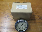 New Nos Haenni Ki 1.6 Liquid Filled Pressure Gauge 0-160PSI 0124.0415N 1/4" Inch. Fixed Price $45.00.