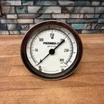 Permea Q-8603 Pressure Gauge 0-300PSI Pn 81128 Bronze Tube Brass Socket. Fixed Price $159.95.