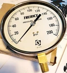 Stainless Steel Pressure Gauge, Lower Conn. 1/4" Npt 4.5"- Trerice (0 200 Psi). Fixed Price $25.00.