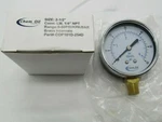 Chem Oil Products Gauge 2-1/2" Range 0-60 Psi 1/4" Brass Internals COP101D-254D. Fixed Price $9.50.