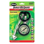 Slime 2020-A Dually Rv Dial Tire Gauge, 10-160 Psi. Fixed Price $22.39.