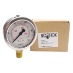 Noshok 25-901-200-PSI/KPA Pressure Gauge, 2-1/2IN, 0-200PSI, 1/4IN Npt. Fixed Price $40.00.