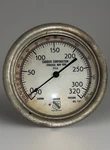 Antique Ashcroft Model 1850 Pressure Gauge Steampunk Factory Salvage 7" Face. Fixed Price $75.00.
