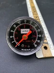 Aro Pressure Gauge 0-60 Psi Black Background Ex Used Condition. Fixed Price $11.98.