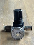 Parker R374-02C 1/4" Pneumatic Pressure Regulator 0-125PSI With Ashcroft Gauge. Fixed Price $35.00.