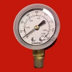 Marsh Instrument Company J1452 Dual Scale Pressure Gauge Psi & Kpa. Fixed Price $17.00.