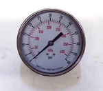 Zoro, Pressure Gauge, 4FMX9, 0-60 Psi, 3 1/2" Dial, 1/4" Npt Inlet. Fixed Price $30.00.