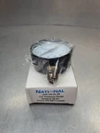 National G25-152-2L-09 2.5" Pressure Gauge, 0-30 Psi. 6D-14. Fixed Price $15.71.
