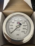 Stewarts Usa 41S-20K-FP-1/4"HPF Gauge 0-2000 *new In Box*. Fixed Price $399.99.