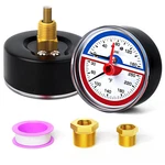 Meanlin Measure 0-160PSI Thermal Pressure GAUGE,0-250 1/4" Npt 2.5" Face Dia.... Fixed Price $20.09.