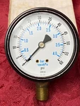 Enfm Pressure Gauge 100SKPA 0-60 Psi/bar Holland 6001-2 1/2-1/4 New. Fixed Price $12.00.