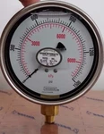 Noshok Pressure Gauge Psi 40-901-1500 Connector 1/4 Npt Glycerine Stainless. Fixed Price $40.00.