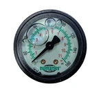 Numatics 214-194 Liquid Filled Gauge 0-160PSI 1/8NPT Rear Mount. Fixed Price $20.00.