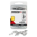 Arrow Fastener RMA3/16IP Medium Aluminum 3/16-INCH X 1/4 In., Silver. Fixed Price $11.38.