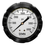 Span LFC210-600-PSI-G-CERT Industrial Pressure Gauge, 1/4 Npt, Center Back. Fixed Price $55.69.