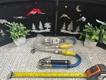 Qty! Bulk- Coilhose Pneumatics Inflator Gauge W/dual Foot Chuck 10-120 Psi New. Fixed Price $110.00.