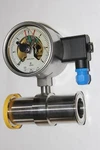 Wika 233.30.100+831-N Industrial Pressure Guare With Liquid Filled Case 0-6 Bar. Fixed Price $215.28.