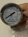 Meanlin Measure 300PSI Stainless Steel 1/4" Npt 2.5" Face Dial Liquid Filled. Fixed Price $12.99.
