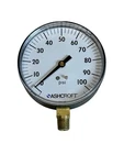 Ashcroft 35W1005PH 02L Pressure Gauge 0-100 Psi Polycarbonate Push-in Window. Fixed Price $10.49.