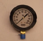 Span LFS-210-400 Bar-g, Pressure Gauge, Filled, To 1/2" Npt (F11K). Fixed Price $12.50.